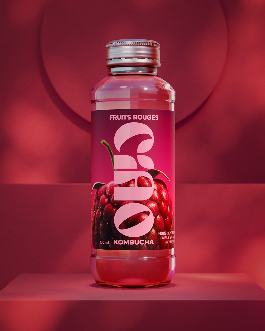 Ciao Kombucha Saveur Fruits Rouges x6