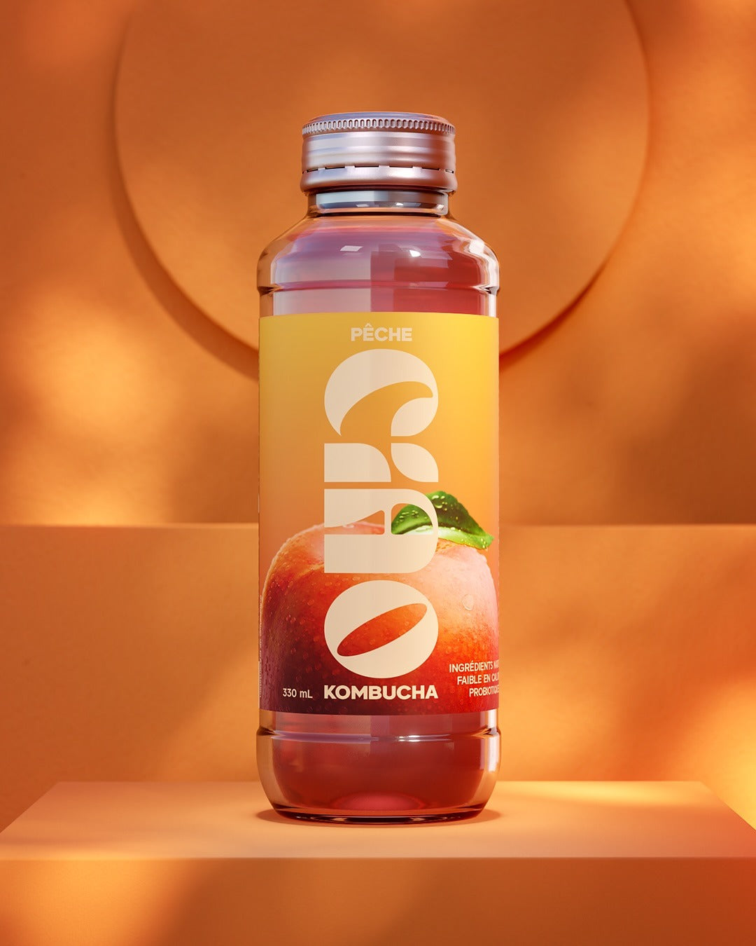 Ciao Kombucha Saveur Pêche x6