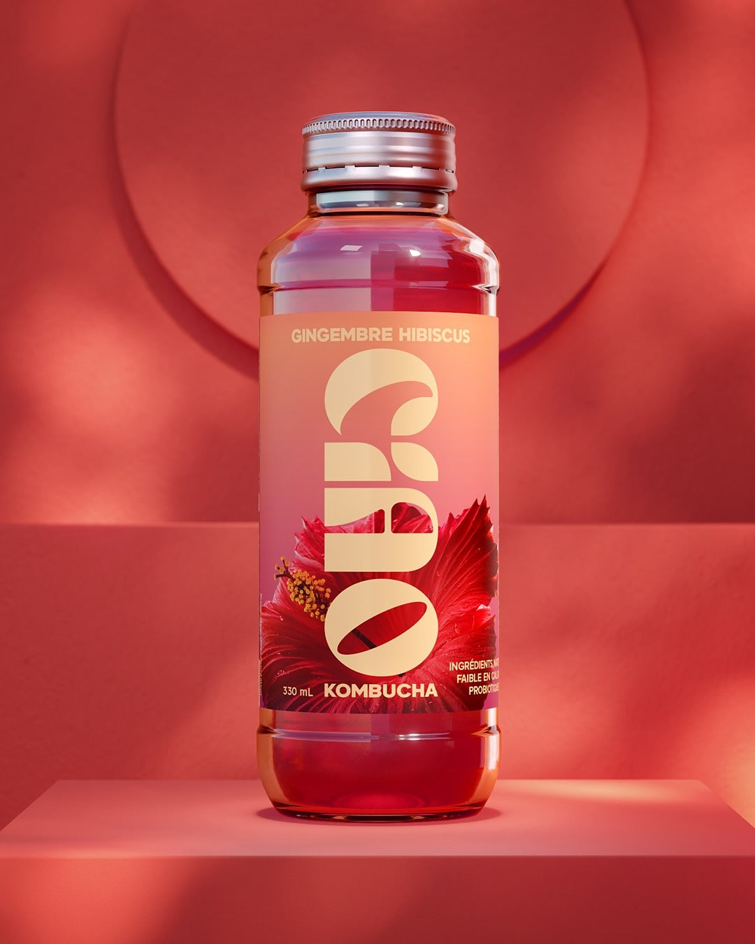 Ciao Kombucha Saveur Gingembre Hibiscus x6